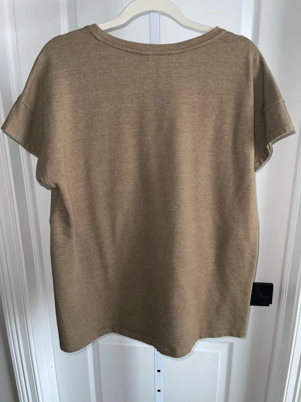 The North Face Women’s Tan Short Sleeve Sweatshirt Top Size Large - Picture 5 of 5
